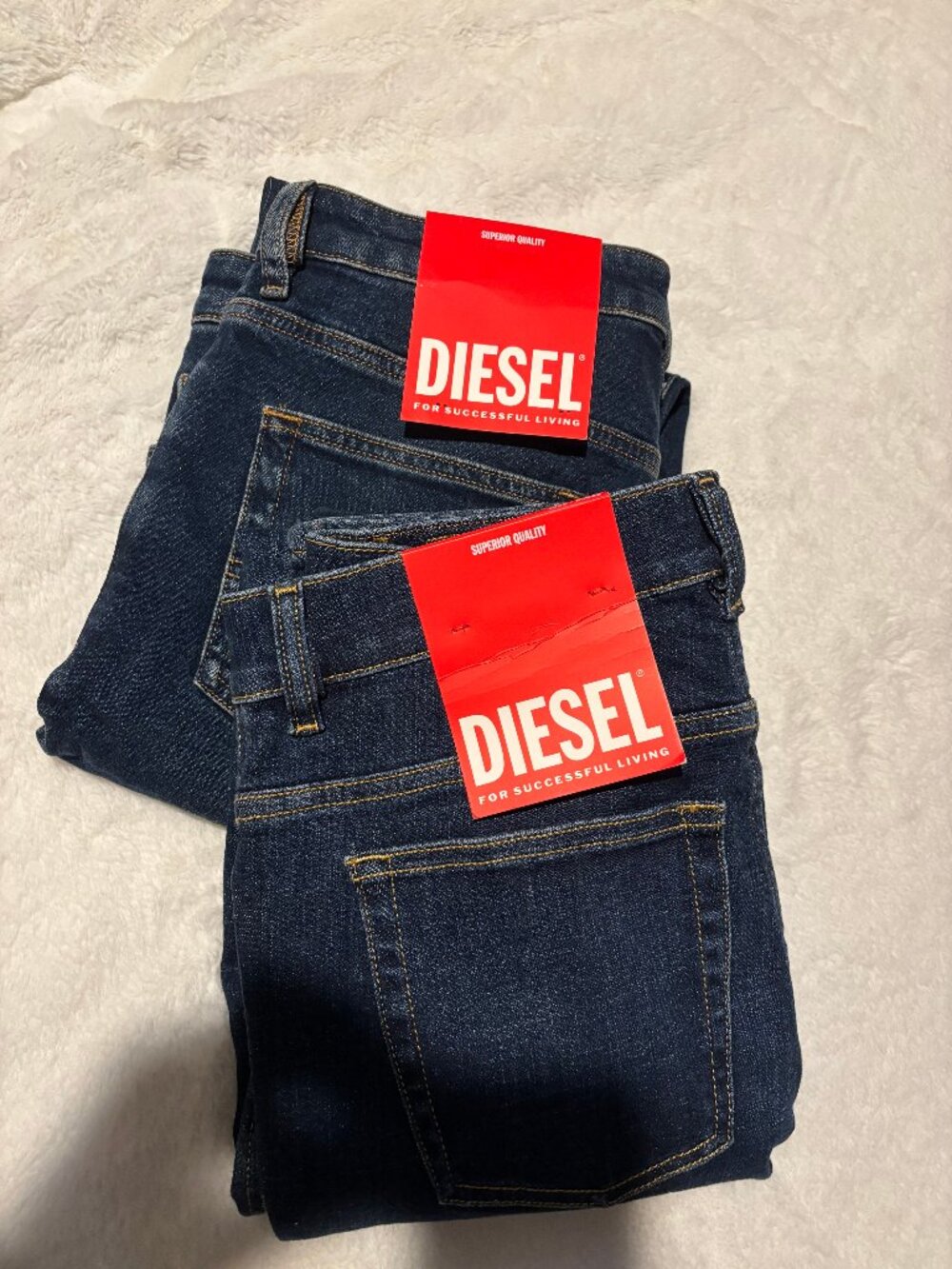 Diesel Skinny Fit Jeans – Dark Wash – New With Tags – Premium Denim